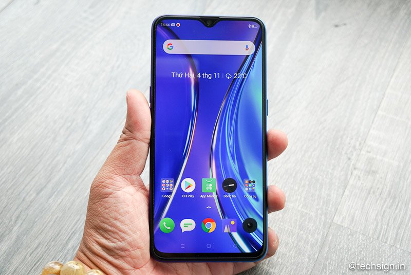 Mở hộp Realme XT, hai màu, bốn camera sau, giá 7,99 triệu