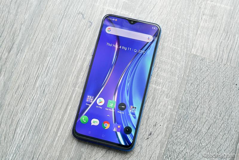 Mở hộp Realme XT, hai màu, bốn camera sau, giá 7,99 triệu