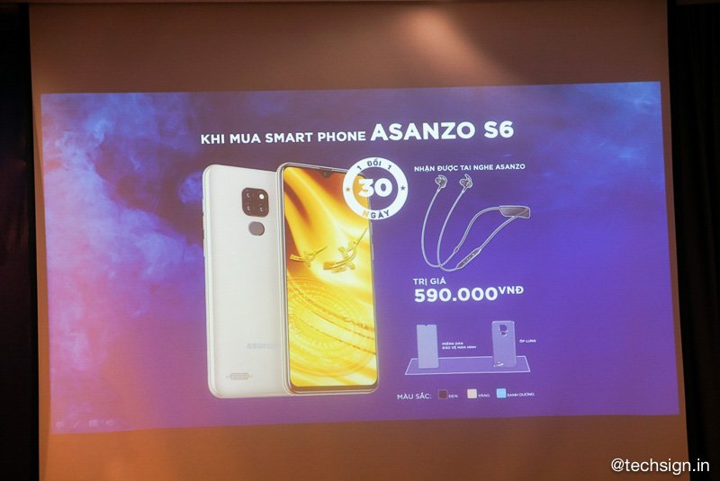 Asanzo ra mắt smartphone Asanzo S6 chạy Android Pie, giá 2,49 triệu đồng