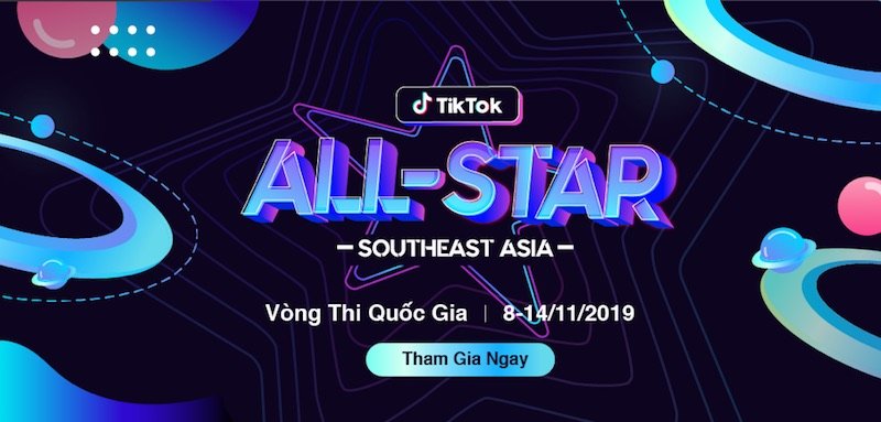 TikTok khởi động cuộc thi Ngôi sao Đông Nam Á 2019