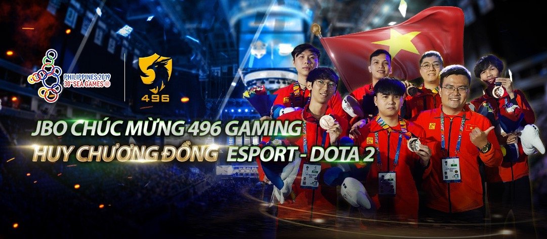 496 Gaming giành Huy Chương Đồng môn Dota 2 tại SEA Games 30