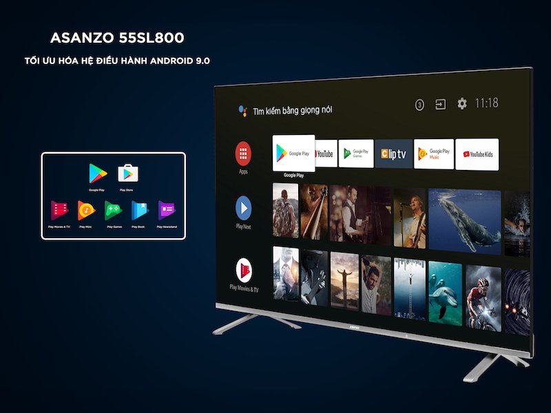 Asanzo giới thiệu iSLIM TV kích thước từ 32 đến 55 inch