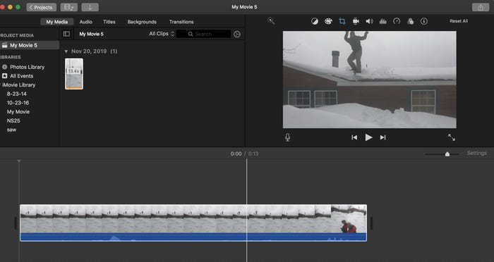 Làm thế nào để cắt video trên máy Mac bằng ứng dụng iMovie?