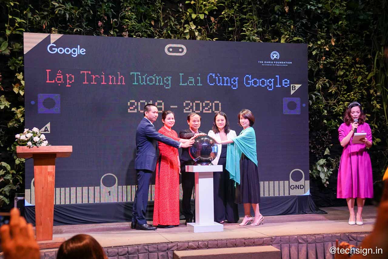 Mở rộng dự án "Lập trình tương lai cùng Google" ra 15 tỉnh thành trên cả nước