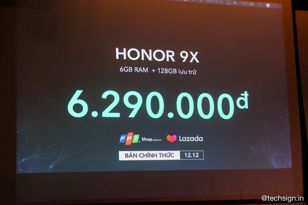 Honor 9X ra mắt cùng đồng hồ và vòng đeo tay thông minh