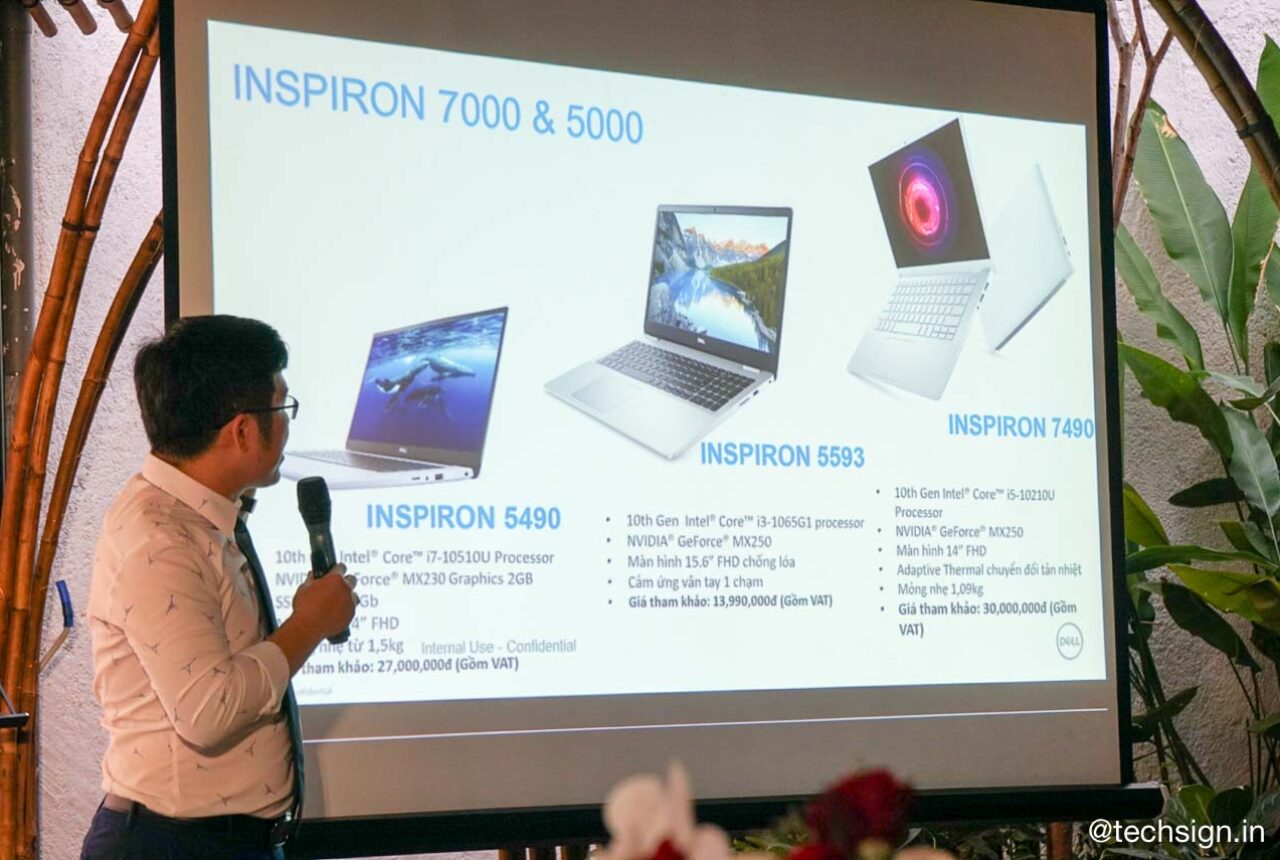 Ra mắt Dell XPS 13, Inspiron 13 dùng Intel Core thế hệ 10