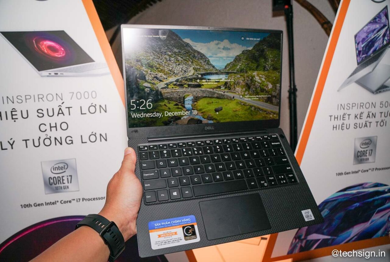 Ra mắt Dell XPS 13, Inspiron 13 dùng Intel Core thế hệ 10