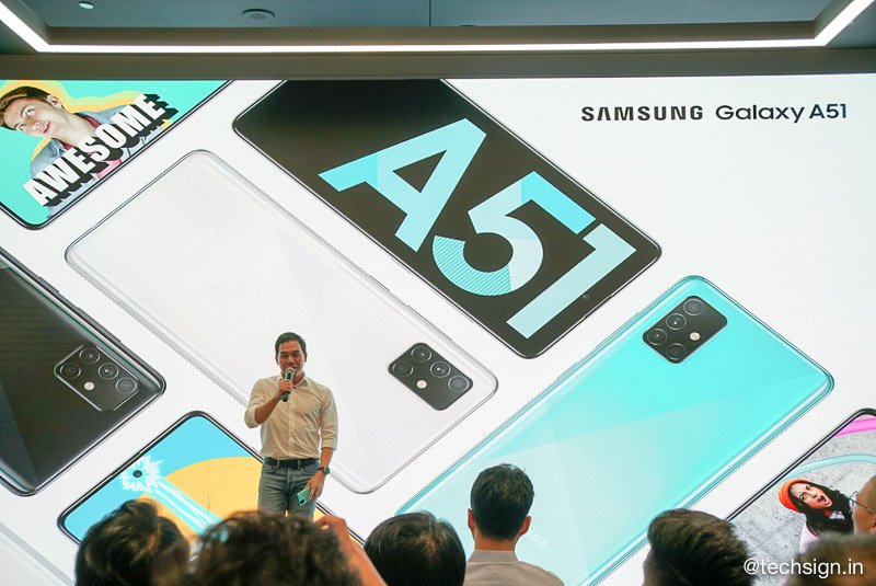 Việt Nam là nước đầu tiên Samsung ra mắt Galaxy A51