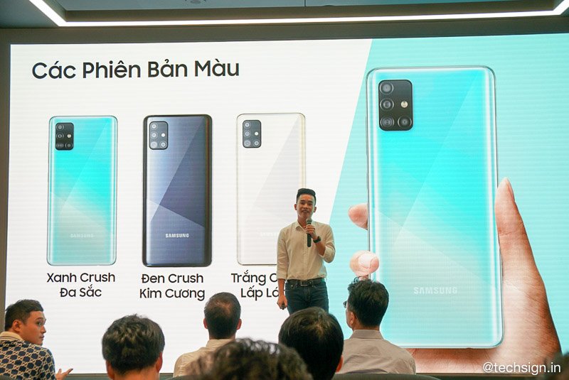 Việt Nam là nước đầu tiên Samsung ra mắt Galaxy A51