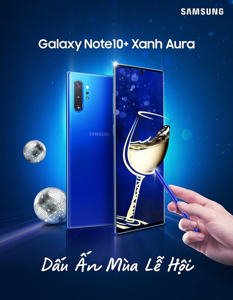 Samsung trình làng hai phiên bản màu mới cho bộ đôi Galaxy Note 10