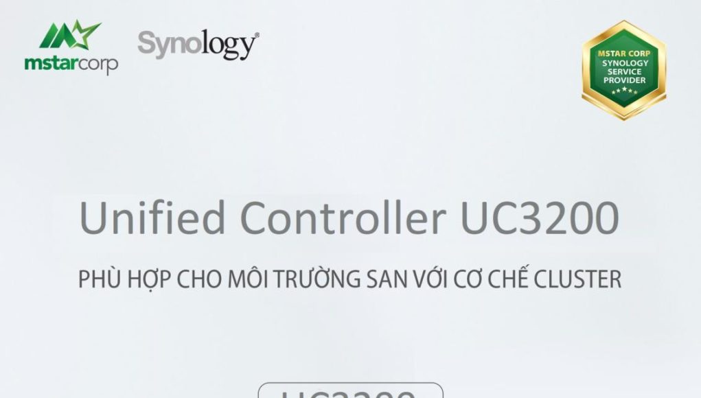 Synology giới thiệu giải pháp IP SAN UC3200 và máy chủ iSCSI