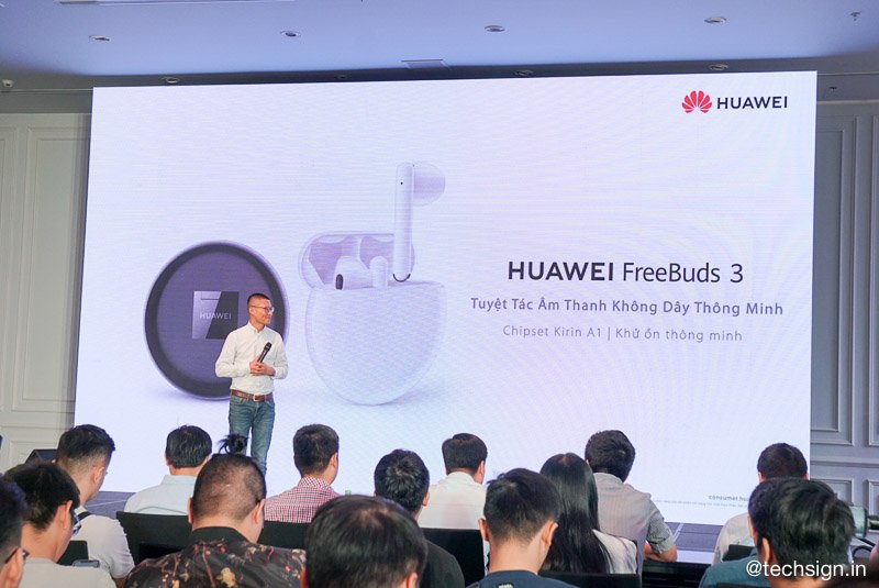 Huawei công bố tai nghe FreeBuds 3 cùng smartphone Huawei Y9s