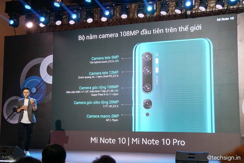 Xiaomi vừa giới thiệu Mi Note 10, máy lọc không khí và vali du lịch