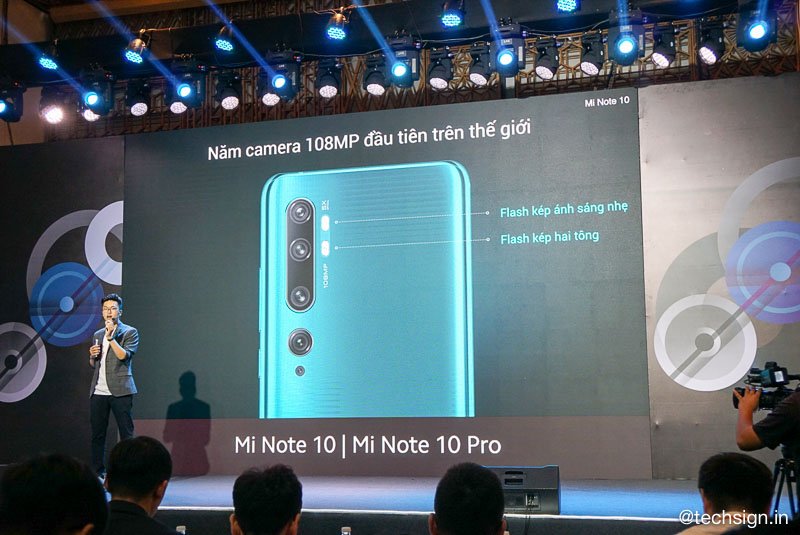 Xiaomi vừa giới thiệu Mi Note 10, máy lọc không khí và vali du lịch