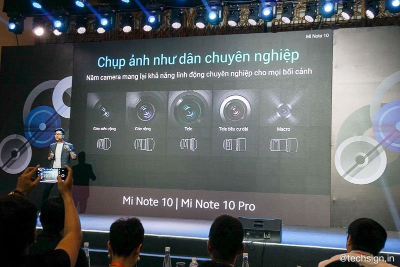 Xiaomi vừa giới thiệu Mi Note 10, máy lọc không khí và vali du lịch