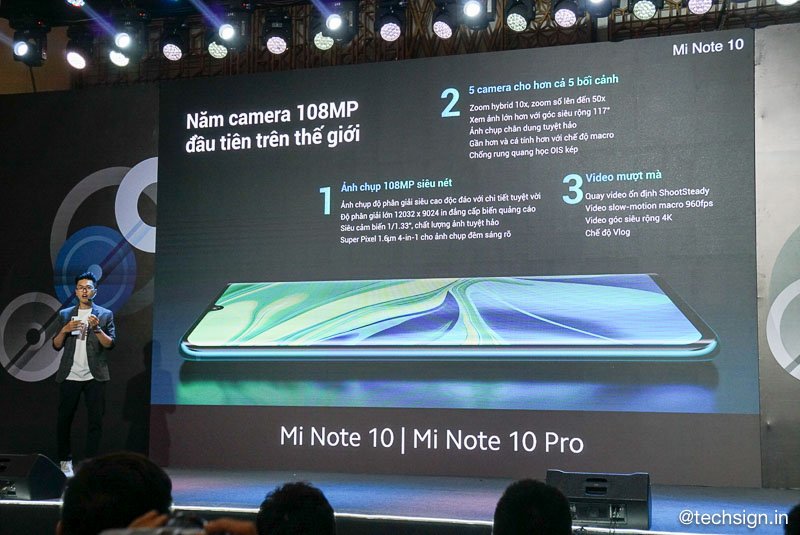 Xiaomi vừa giới thiệu Mi Note 10, máy lọc không khí và vali du lịch