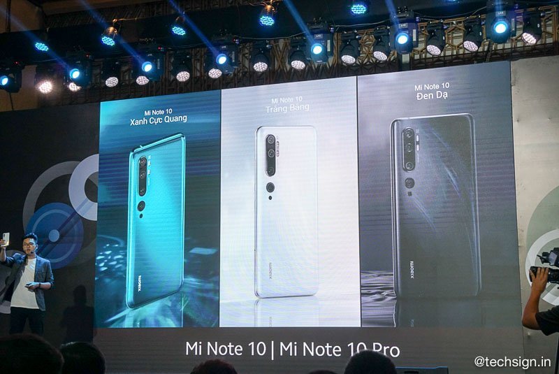 Xiaomi vừa giới thiệu Mi Note 10, máy lọc không khí và vali du lịch