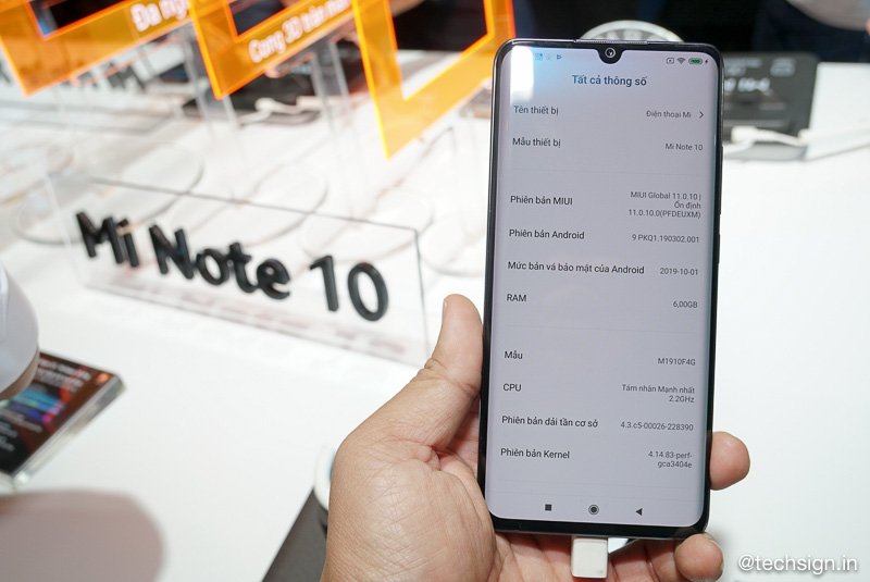 Xiaomi vừa giới thiệu Mi Note 10, máy lọc không khí và vali du lịch