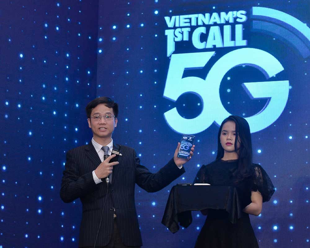 Việt Nam vừa thực hiện cuộc gọi 5G đầu tiên