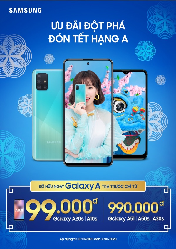 Samsung tung “Ưu đãi đột phá – Đón Tết hạng A”