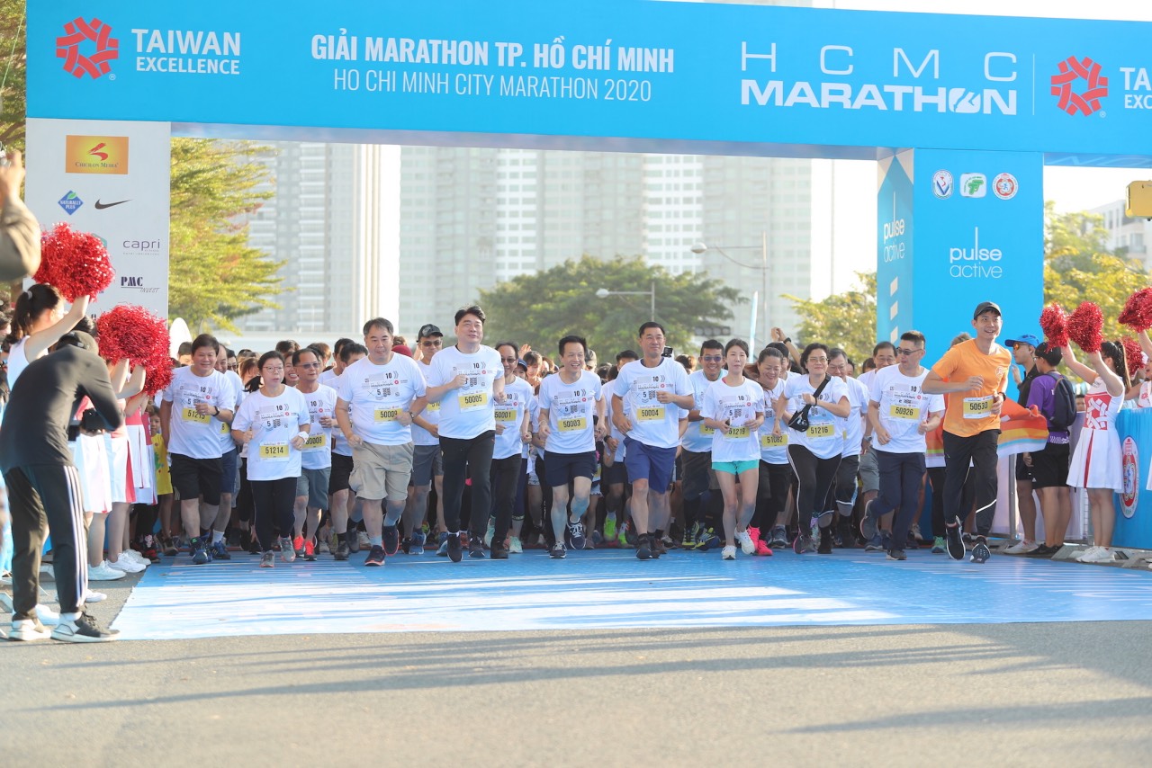 Taiwan Excellence tiếp tục đồng hành cùng HCMC Marathon 2020