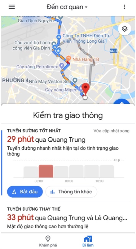 Tìm quán ăn ngày Tết với ứng dụng Google Maps