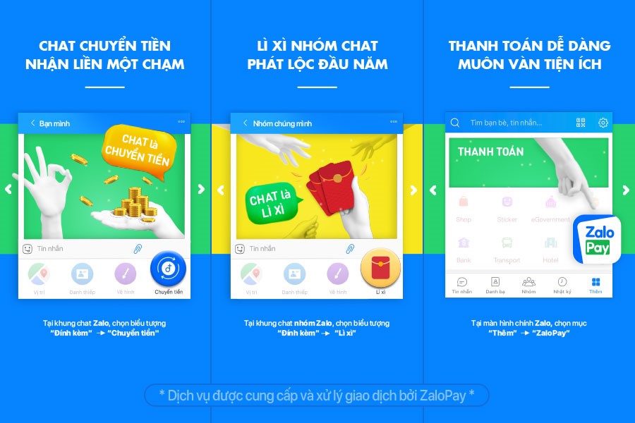 Ví điện tử ZaloPay tiếp cận 100 triệu người dùng Zalo