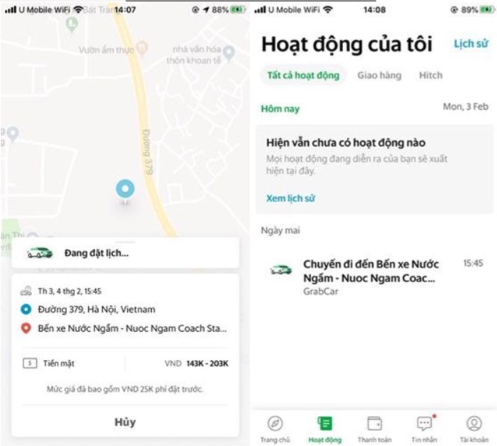 Grab thử nghiệm Chuyến Xe Hẹn Giờ cho dịch vụ GrabCar tại Hà Nội