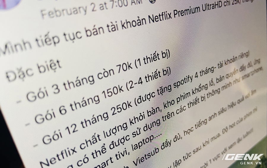 Netflix ngừng chương trình dùng thử 1 tháng tại Việt Nam