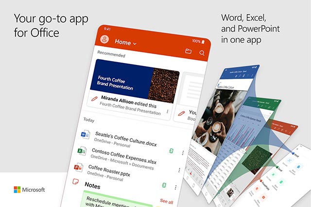 Đã có ứng dụng Microsoft Office đa năng, hợp nhất Word, Excel và PowerPoint trên Android