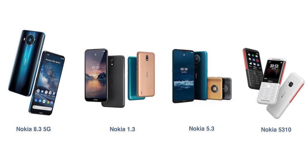 HMD trình làng Nokia 8.3 5G cùng hai mẫu smartphone giá rẻ