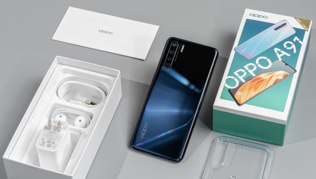 OPPO A91 lên kệ: 4 camera 48 MP, sạc nhanh VOOC 3.0, giá 7 triệu