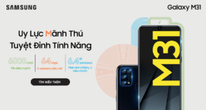 Ra mắt Samsung Galaxy M31, bán từ 25/3 giá 6,5 triệu