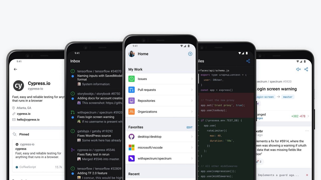 Ứng dụng GitHub đã chính thức có mặt trên Android và iOS