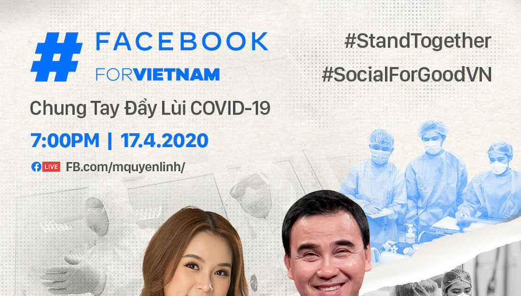 Facebook ra mắt chương trình livestream #SocialForGoodVN - Chung tay đẩy lùi COVID-19