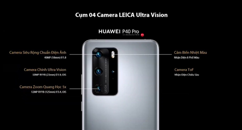 Huawei P40 và P40 Pro chính thức có mặt tại Việt Nam, giá từ 18 triệu đồng