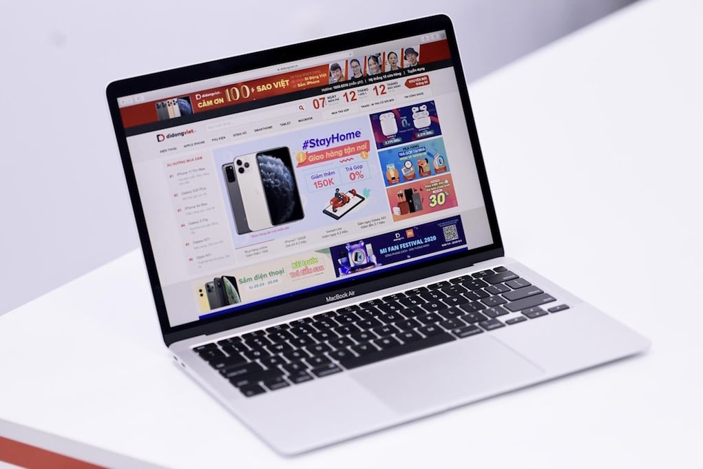 Macbook Air 2020 về Việt Nam giá gần 28 triệu đồng