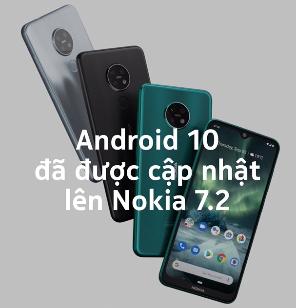 Nokia 7.2 chính thức lên Android 10