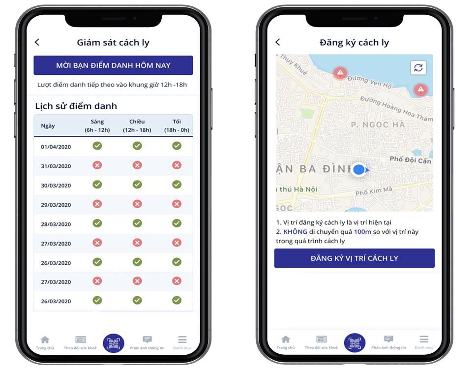 Từ 2/4, ứng dụng NCOVI thêm tính năng giám sát người cách ly