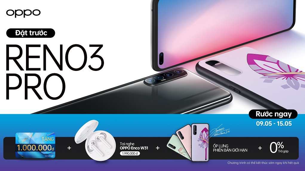 Bộ đôi OPPO Reno3 chính thức ra mắt tại Việt Nam với thiết kế nổi bật, camera selfie ấn tượng