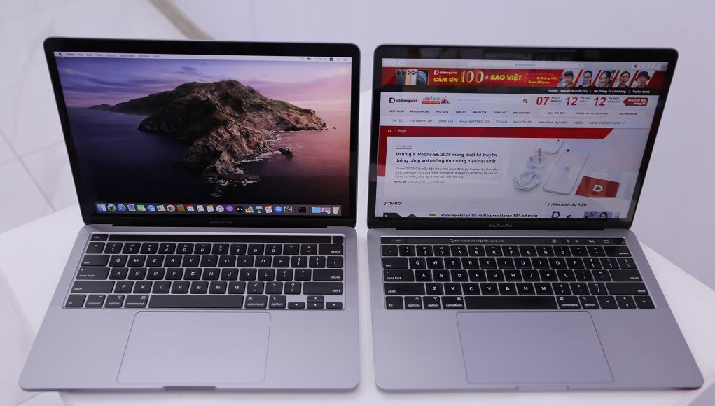 MacBook Pro 2020 đầu tiên đã có mặt tại Di Động Việt, giá từ 41,8 triệu