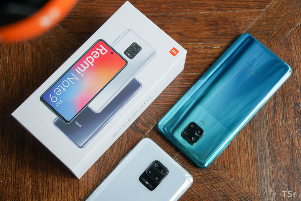 Ảnh mở hộp Xiaomi Redmi Note 9 và Redmi Note 9 Pro