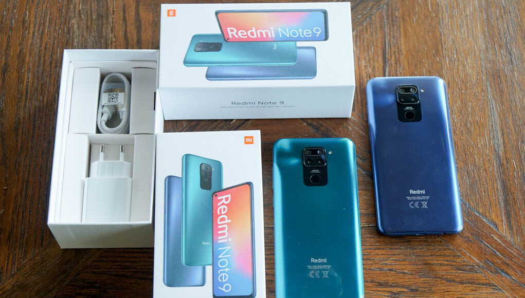 Ảnh mở hộp Xiaomi Redmi Note 9 và Redmi Note 9 Pro