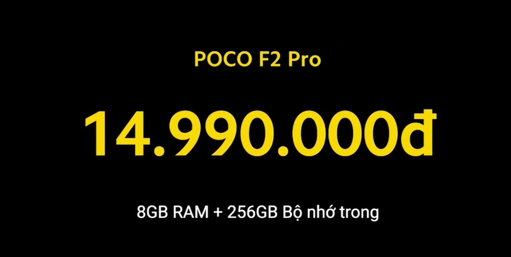 POCO F2 Pro ra mắt: camera thò thụt 20MP cùng nhiều tính năng thú vị