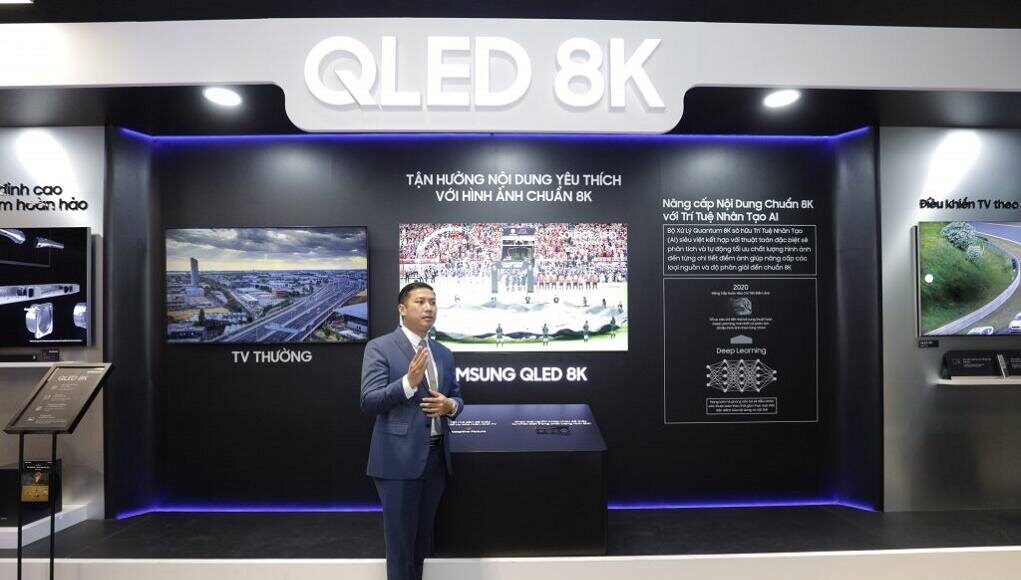 Trải nghiệm thực tế TV QLED 8K, The Frame, The Serif và The Sero 2020 tại Samsung 68