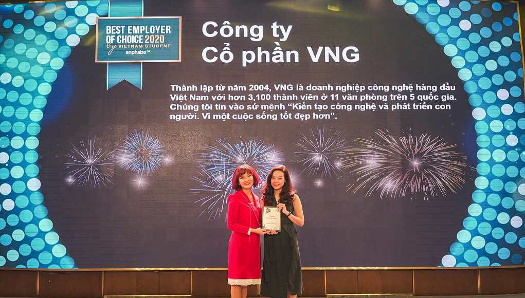 VNG đạt top 2 thương hiệu nhà tuyển dụng được sinh viên CNTT yêu thích