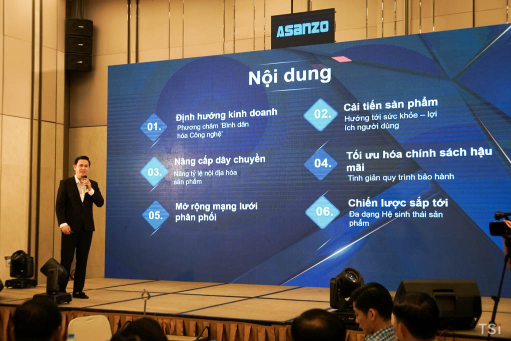 Asanzo ra mắt TV uSlim dùng màn OLED siêu mỏng, giá 96 triệu đồng