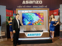 Asanzo ra mắt TV uSlim dùng màn OLED siêu mỏng, giá 96 triệu đồng