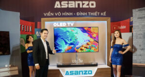 Asanzo ra mắt TV uSlim dùng màn OLED siêu mỏng, giá 96 triệu đồng