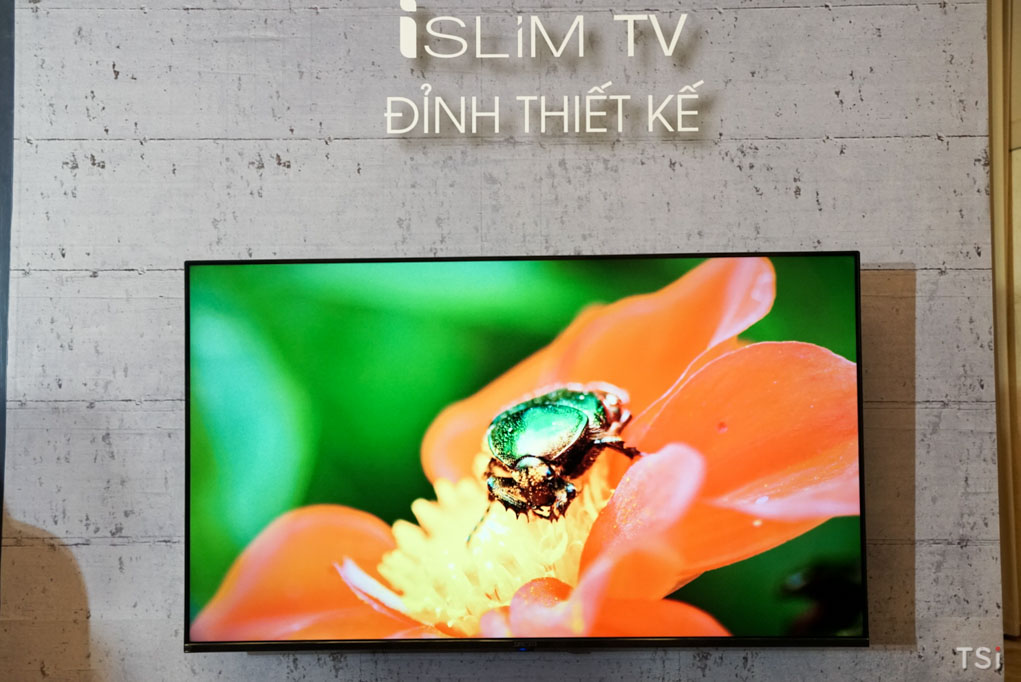 Asanzo ra mắt TV uSlim dùng màn OLED siêu mỏng, giá 96 triệu đồng